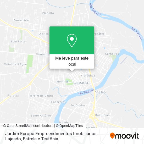 Jardim Europa Empreendimentos Imobiliarios mapa