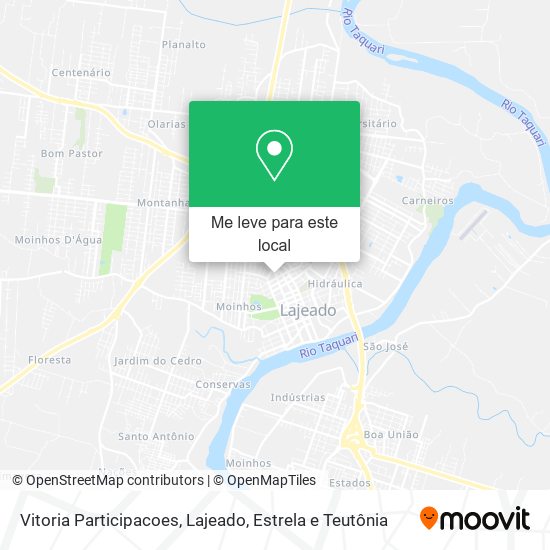 Vitoria Participacoes mapa