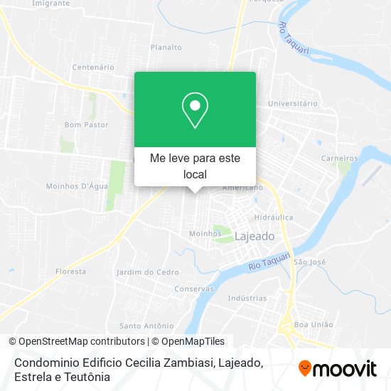 Condominio Edificio Cecilia Zambiasi mapa