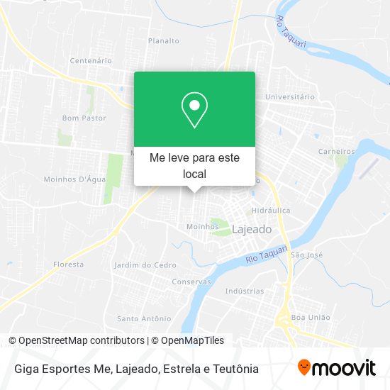 Giga Esportes Me mapa