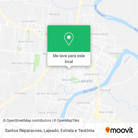 Santos Reparacoes mapa