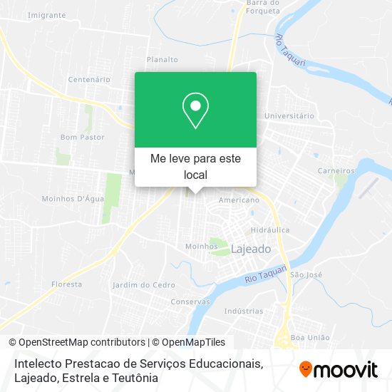 Intelecto Prestacao de Serviços Educacionais mapa