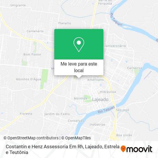 Costantin e Henz Assessoria Em Rh mapa