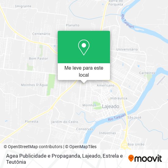 Agea Publicidade e Propaganda mapa