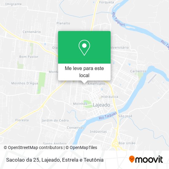 Sacolao da 25 mapa