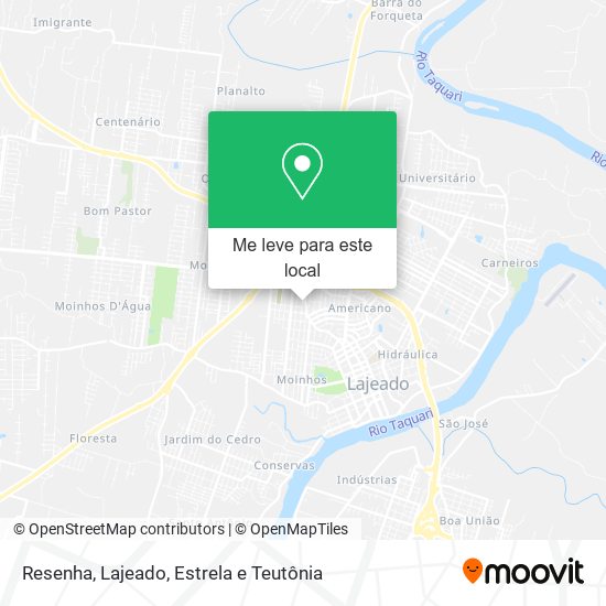 Resenha mapa