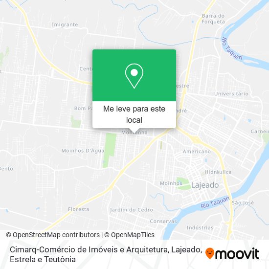 Cimarq-Comércio de Imóveis e Arquitetura mapa