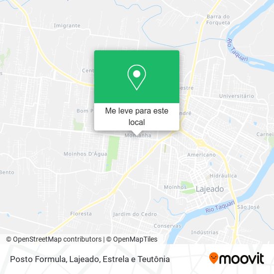 Posto Formula mapa