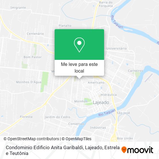 Condominio Edificio Anita Garibaldi mapa