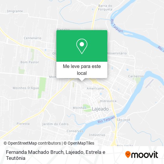 Fernanda Machado Bruch mapa