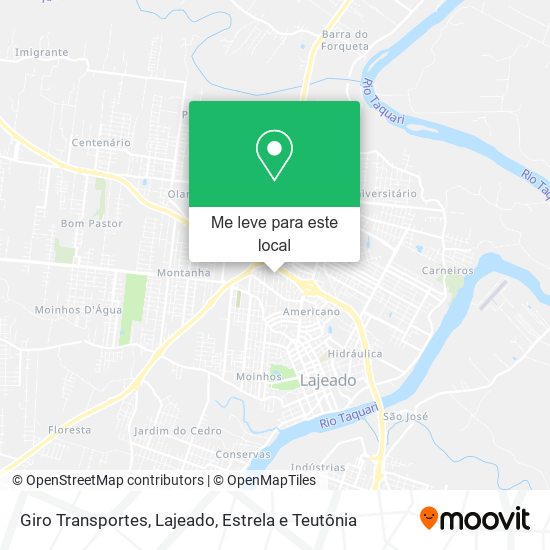 Giro Transportes mapa