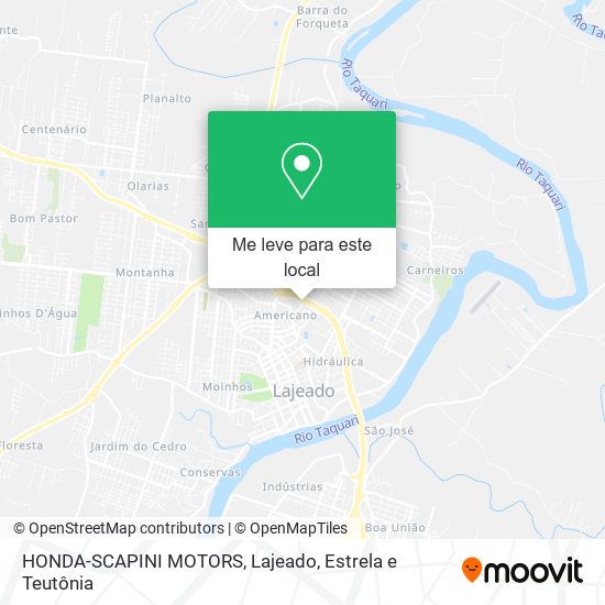 HONDA-SCAPINI MOTORS mapa