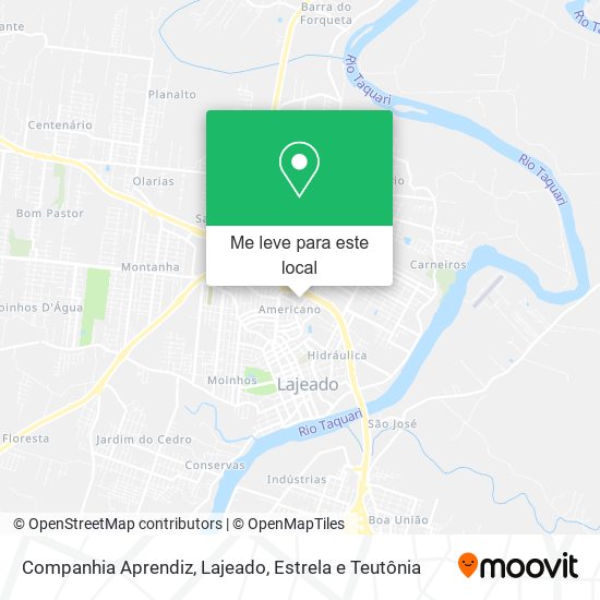 Companhia Aprendiz mapa