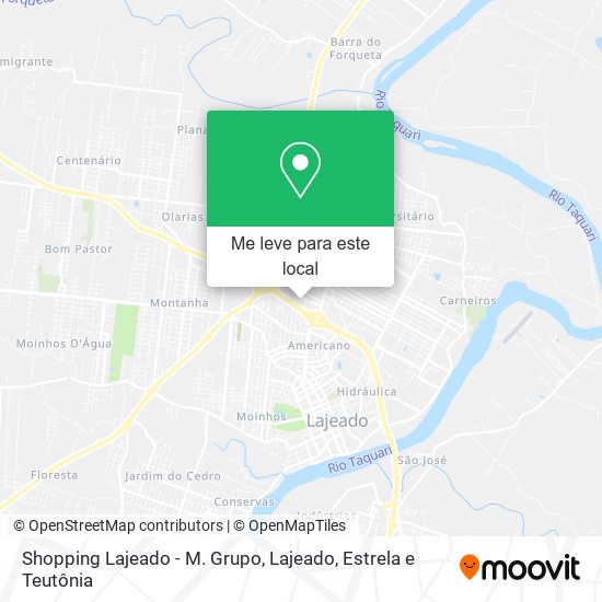 Shopping Lajeado - M. Grupo mapa