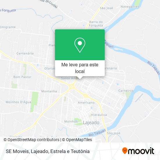 SE Moveis mapa