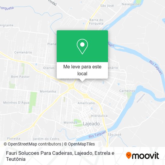 Fauri Solucoes Para Cadeiras mapa