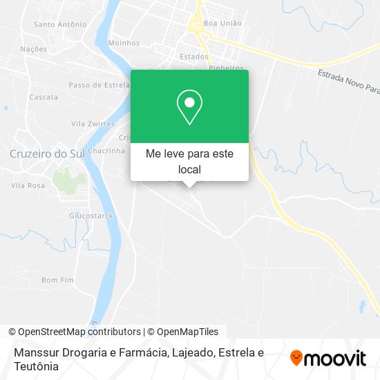 Manssur Drogaria e Farmácia mapa