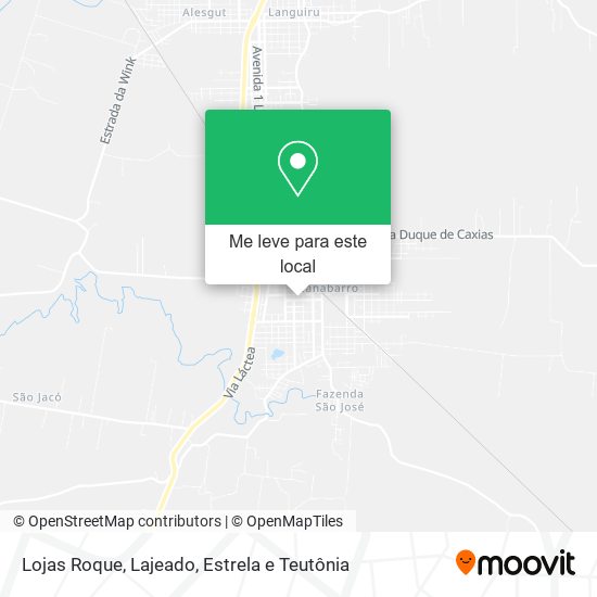 Lojas Roque mapa