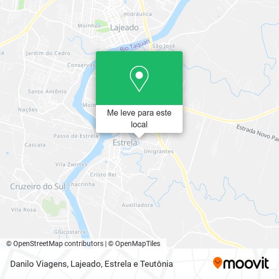 Danilo Viagens mapa