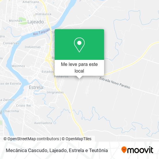 Mecânica Cascudo mapa