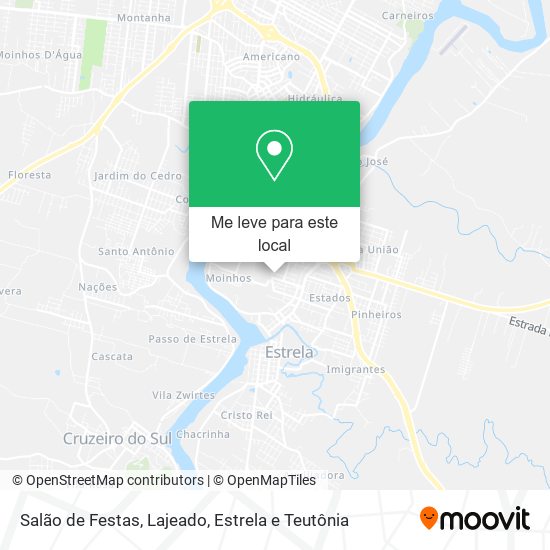 Salão de Festas mapa