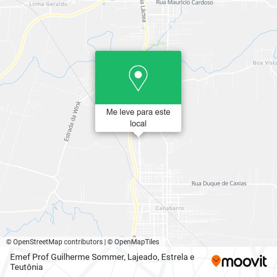 Emef Prof Guilherme Sommer mapa
