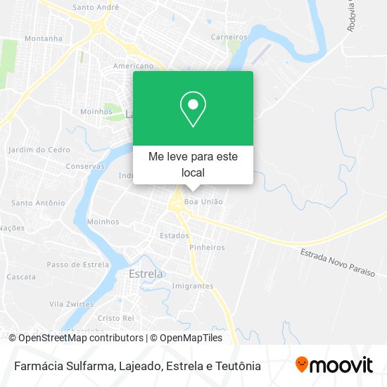 Farmácia Sulfarma mapa