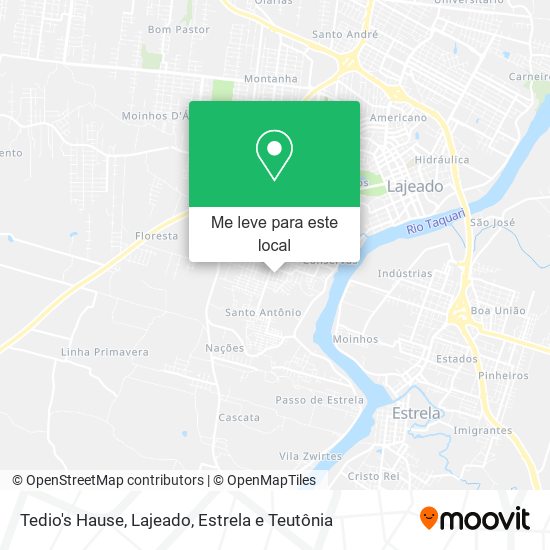 Tedio's Hause mapa