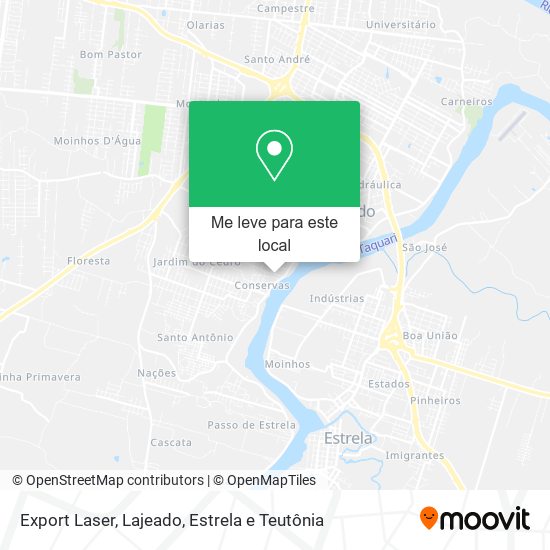 Export Laser mapa