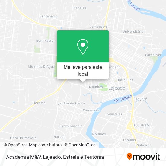 Academia M&V mapa