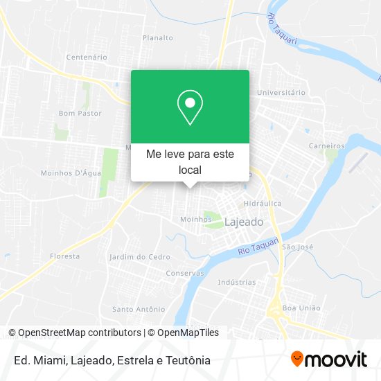 Ed. Miami mapa