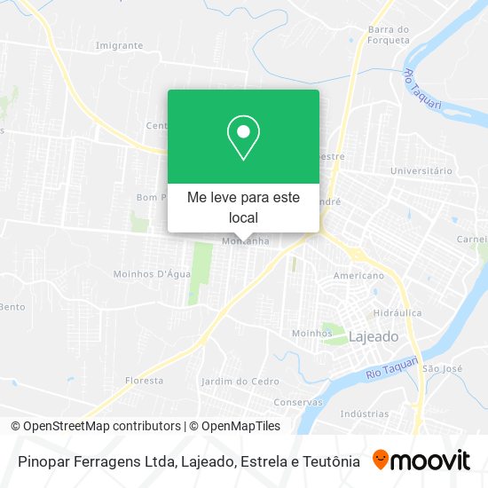 Pinopar Ferragens Ltda mapa