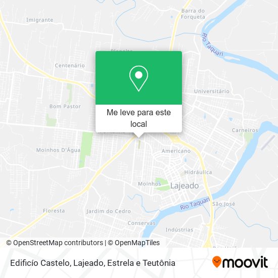 Edificío Castelo mapa