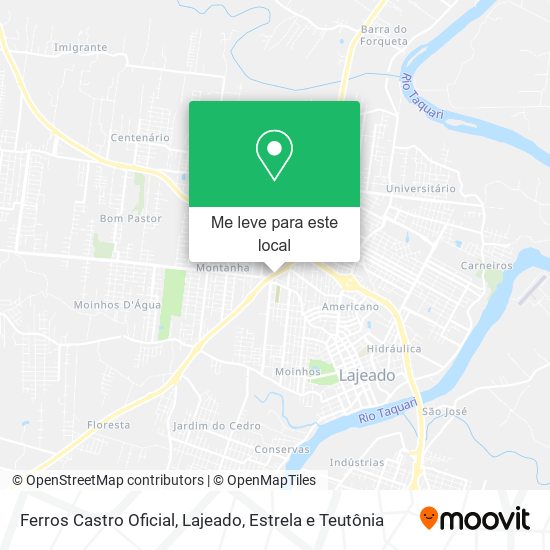 Ferros Castro Oficial mapa