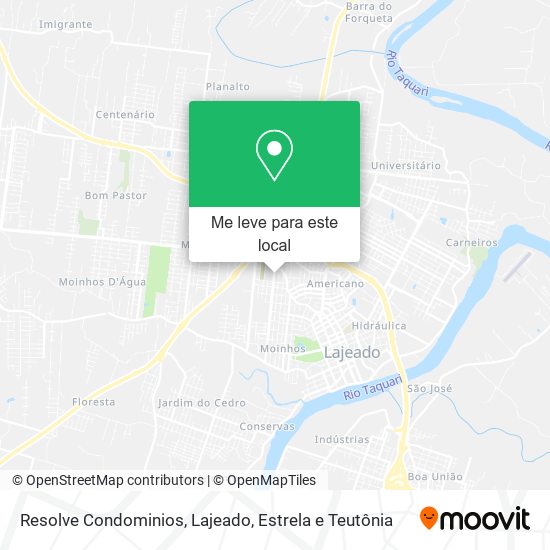 Resolve Condominios mapa