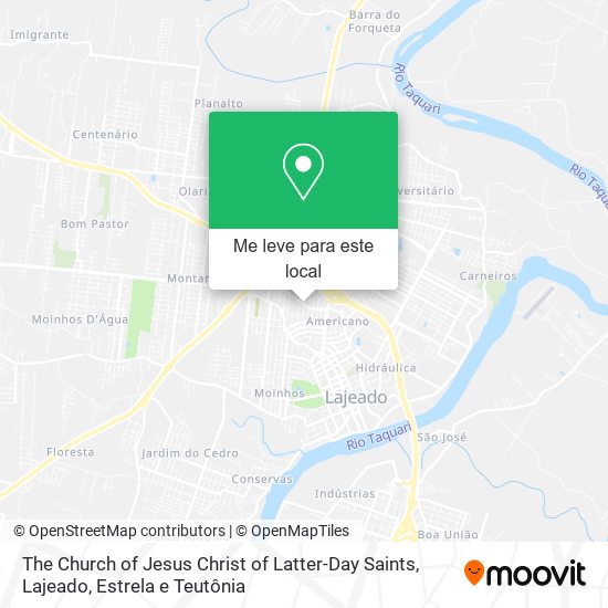 The Church of Jesus Christ of Latter-Day Saints mapa