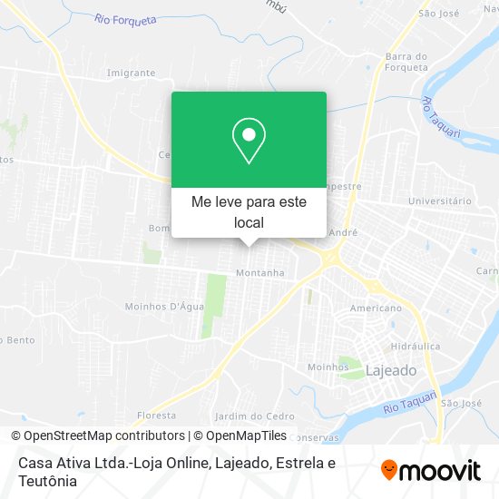 Casa Ativa Ltda.-Loja Online mapa