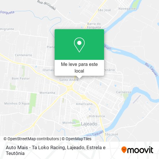 Auto Mais - Ta Loko Racing mapa