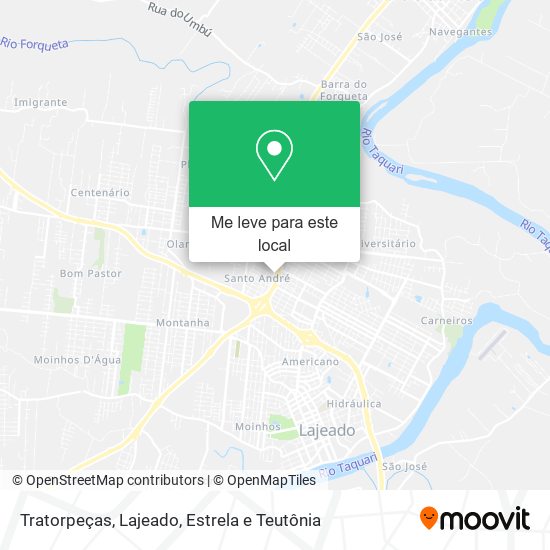 Tratorpeças mapa