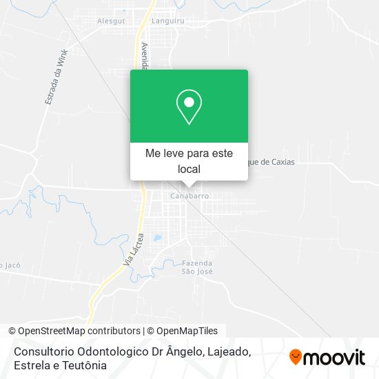 Consultorio Odontologico Dr Ângelo mapa