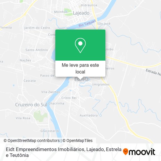 Eidt Empreendimentos Imobiliários mapa