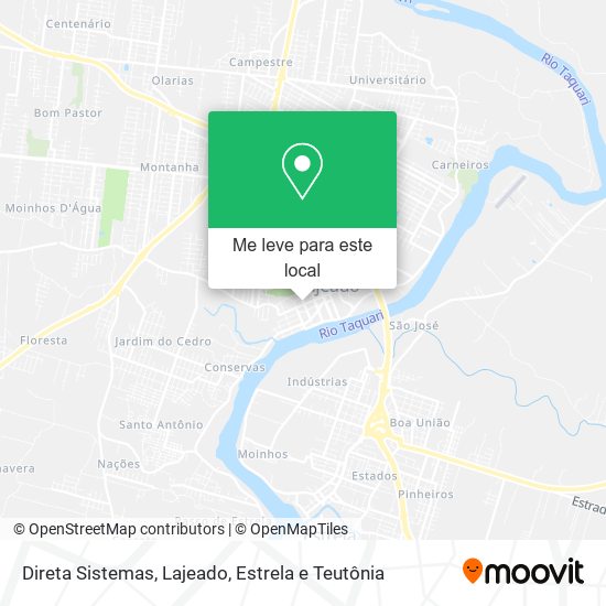 Direta Sistemas mapa