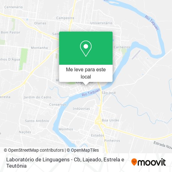 Laboratório de Linguagens - Cb mapa