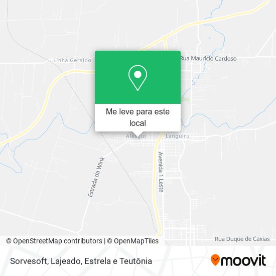 Sorvesoft mapa