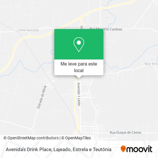 Avenida's Drink Place mapa