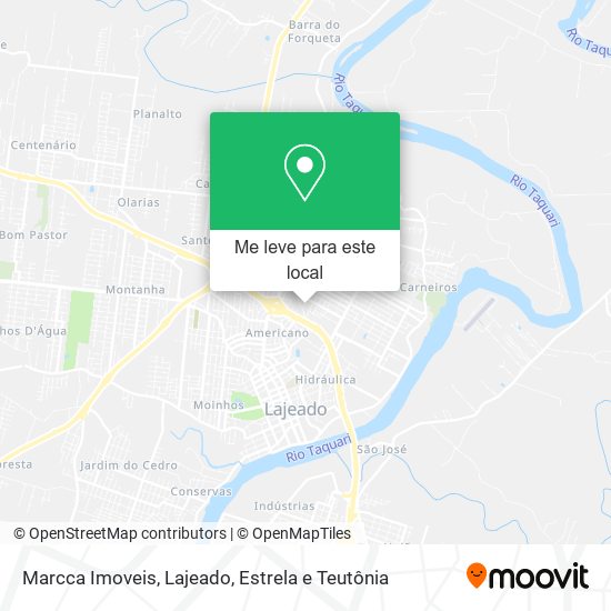 Marcca Imoveis mapa