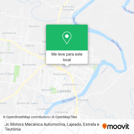 Jc Motors Mecânica Automotiva mapa