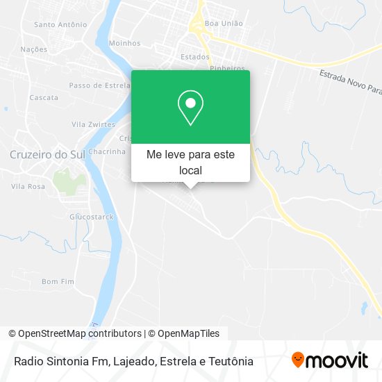 Radio Sintonia Fm mapa