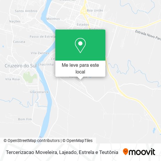 Tercerizacao Moveleira mapa