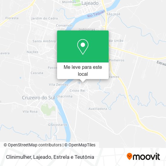 Clinimulher mapa